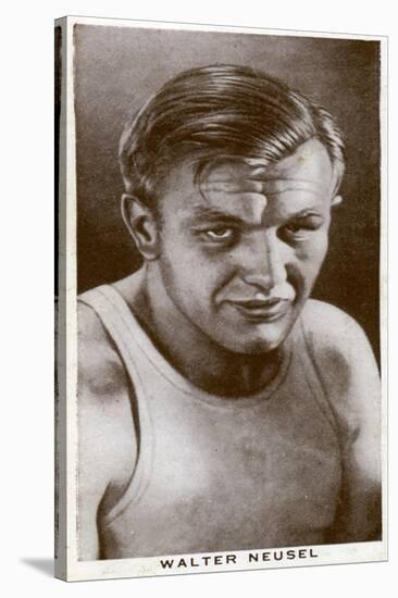 Walter Neusel, German Boxer, 1938-null-Stretched Canvas