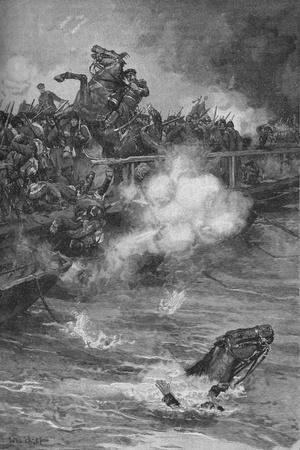 'A Terrible Carnage Ensued Upon The Overcrowded Bridge', 1902