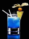 Drink Made with Blue Curaçao-Walter Pfisterer-Photographic Print