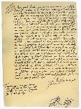 Letter from Sir Walter Raleigh to Robert Dudley, Earl of Leicester, 29th March 1586-Walter Raleigh-Framed Giclee Print