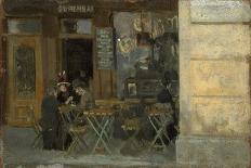 Cafe in Dieppe, C. 1884-5-Walter Richard Sickert-Giclee Print