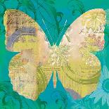 Bountiful Butterfly 1-Walter Robertson-Art Print