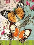 Bountiful Butterfly 2-Walter Robertson-Framed Art Print