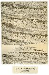 Manuscript of Kenilworth, First Published in 1821-Walter Scott-Giclee Print