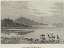 Deer Island, Loch Lomond, Picture in the Dudley Gallery-Walter Severn-Framed Stretched Canvas