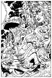 Promotional Drawing of Rojas for the Malibu Series-Walter Simonson-Art Print