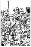 An Early Slammers Promotional Drawing for Malibu Comics - Inks-Walter Simonson-Art Print