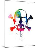 Walter Skull Watercolor-Lora Feldman-Mounted Art Print