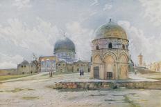 Morning in Jerusalem: the Mosque of Omar on the Shaded Side-Walter Spencer-Stanhope Tyrwhitt-Giclee Print