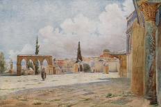 Morning in Jerusalem: the Mosque of Omar on the Shaded Side-Walter Spencer-Stanhope Tyrwhitt-Giclee Print