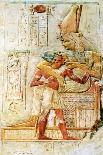Scarab and Ra, Tomb of Seti, Egypt, 1910-Walter Tyndale-Giclee Print