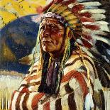 Chief Thundercloud-Walter Ufer-Giclee Print