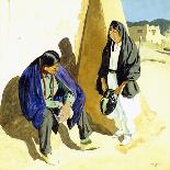 Builders in the Desert-Walter Ufer-Giclee Print