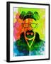 Walter White Watercolor 1-Anna Malkin-Framed Art Print