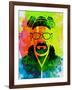 Walter White Watercolor 1-Anna Malkin-Framed Art Print