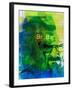 Walter White Watercolor 2-Anna Malkin-Framed Art Print