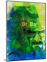 Walter White Watercolor 2-Anna Malkin-Mounted Art Print