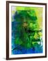 Walter White Watercolor 2-Anna Malkin-Framed Art Print