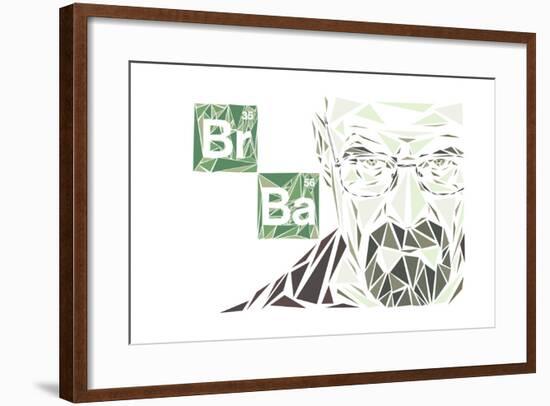 Walter White-Cristian Mielu-Framed Art Print