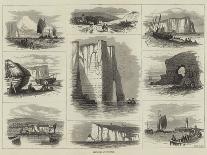 The Swedish Arctic Exploring Ship Vega Among Icebergs-Walter William May-Giclee Print