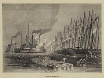 Spanish Gunboats-Walter William May-Giclee Print