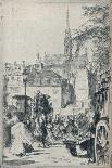 'Place St. Michel, Paris', c1913-Walter Zeising-Framed Giclee Print