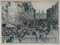'Rue Royale, Paris', c1913-Walter Zeising-Laminated Giclee Print