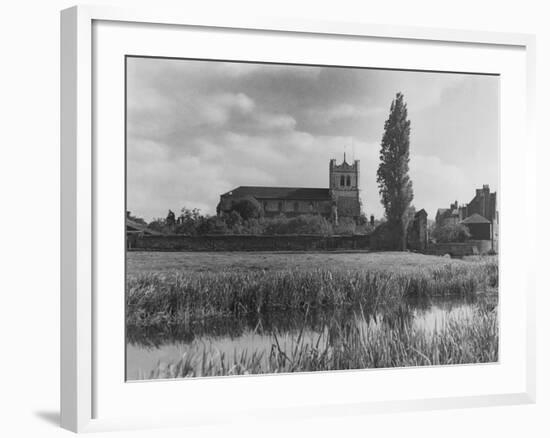 Waltham Abbey and Church-null-Framed Photographic Print