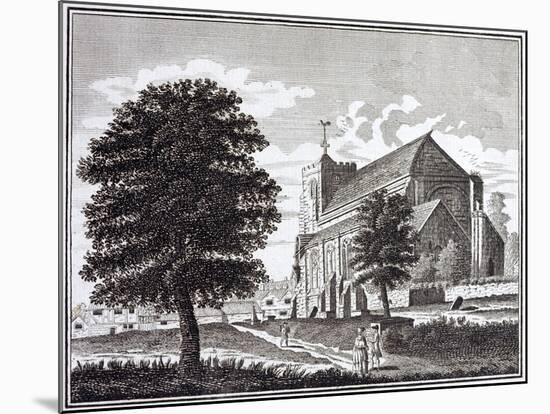 Waltham Abbey Church in Essex-null-Mounted Giclee Print