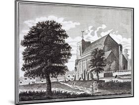 Waltham Abbey Church in Essex-null-Mounted Giclee Print