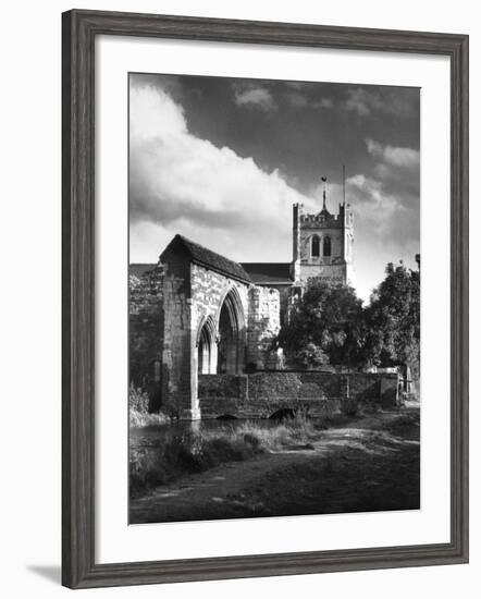 Waltham Abbey Church-Fred Musto-Framed Photographic Print