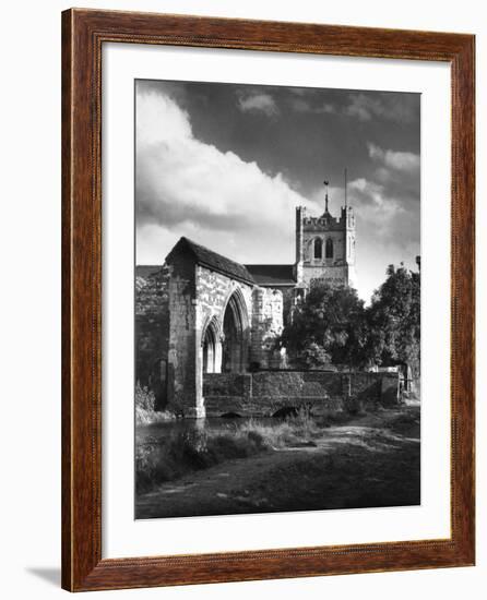 Waltham Abbey Church-Fred Musto-Framed Photographic Print