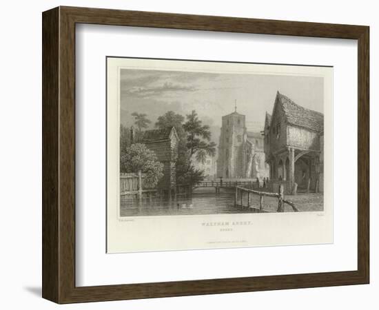 Waltham Abbey, Essex-William Henry Bartlett-Framed Giclee Print