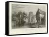 Waltham Abbey, Essex-William Henry Bartlett-Framed Stretched Canvas