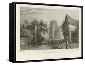 Waltham Abbey, Essex-William Henry Bartlett-Framed Stretched Canvas