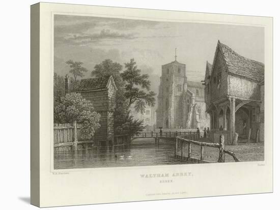 Waltham Abbey, Essex-William Henry Bartlett-Stretched Canvas