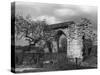 Waltham Abbey Gateway-null-Stretched Canvas