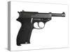 Walther P38 9mm Pistol-Stocktrek Images-Stretched Canvas