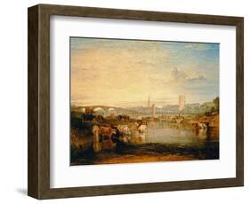 Walton Bridges-J. M. W. Turner-Framed Giclee Print