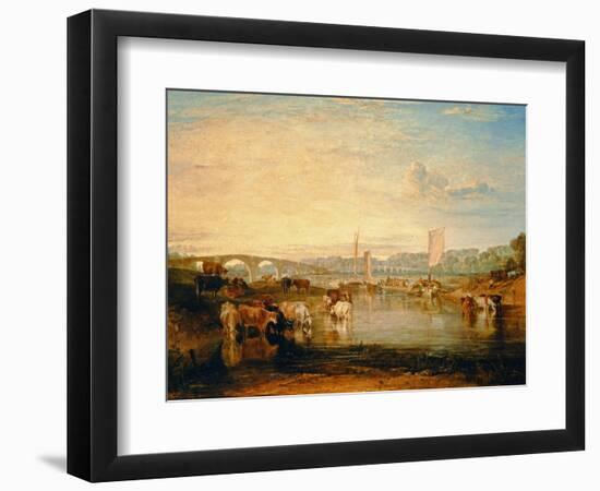 Walton Bridges-J. M. W. Turner-Framed Giclee Print