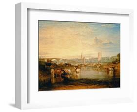 Walton Bridges-J. M. W. Turner-Framed Giclee Print