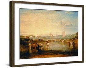 Walton Bridges-J. M. W. Turner-Framed Giclee Print