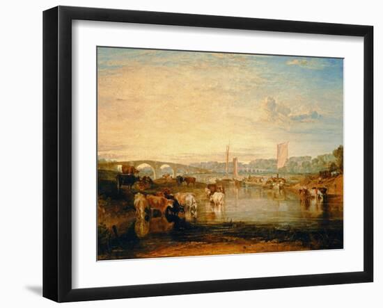 Walton Bridges-J. M. W. Turner-Framed Giclee Print