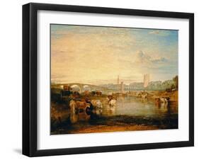 Walton Bridges-J. M. W. Turner-Framed Giclee Print