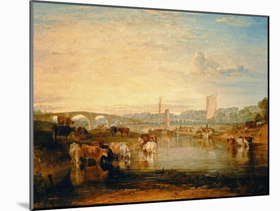 Walton Bridges-J. M. W. Turner-Mounted Giclee Print