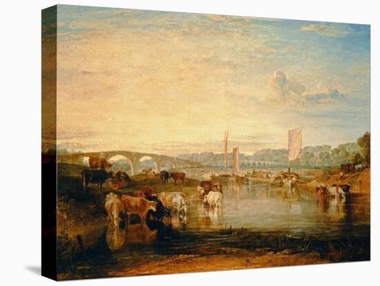 Walton Bridges-J. M. W. Turner-Stretched Canvas