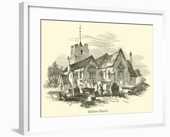 Walton Church-null-Framed Giclee Print