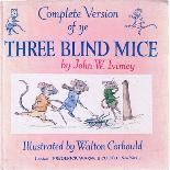 Three Blind Mice, Three Blind Mice, See How They Run-Walton Corbould-Framed Stretched Canvas