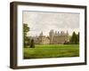 Walton Hall, Warwickshire, Home of Baronet Mordaunt, C1880-Benjamin Fawcett-Framed Giclee Print