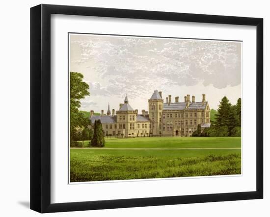 Walton Hall, Warwickshire, Home of Baronet Mordaunt, C1880-Benjamin Fawcett-Framed Giclee Print